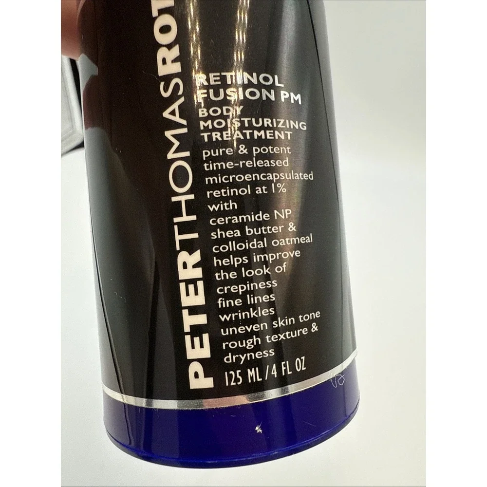Peter Thomas Roth Retinol Fusion PM Body Moisturizing Treatment ~ 125ml/4oz, New